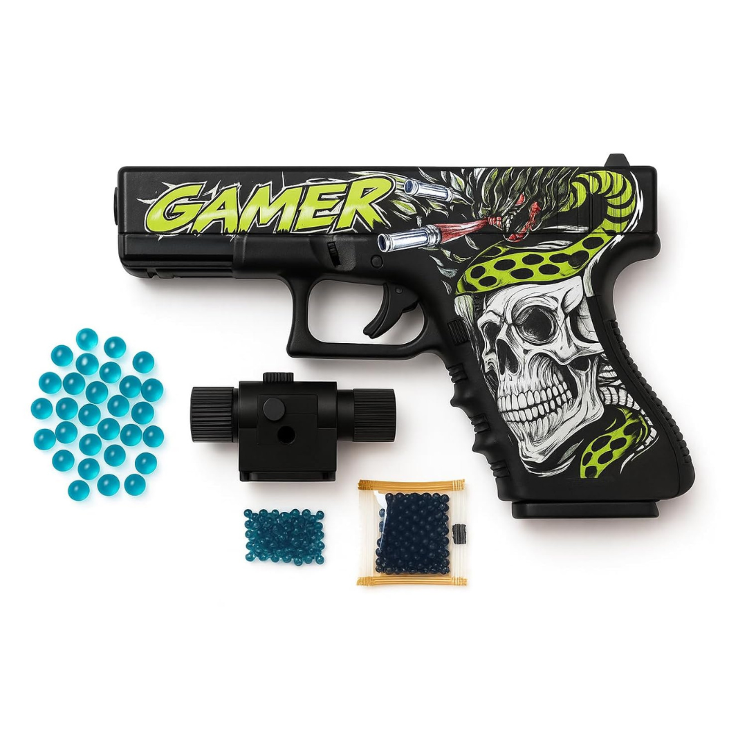 Fashion Action Clock Pistol Gun