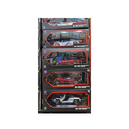Toy Rush Die-Cast Sports Car Model with Pull Back, Sound & Light 1:24 Scale (6+ Years)