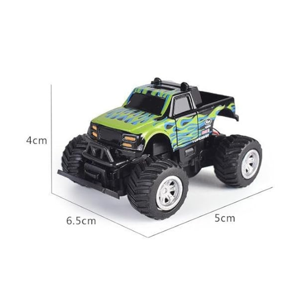 Mini RC Off-Road Monster Truck - 4-Channel Remote Control Toy Vehicle