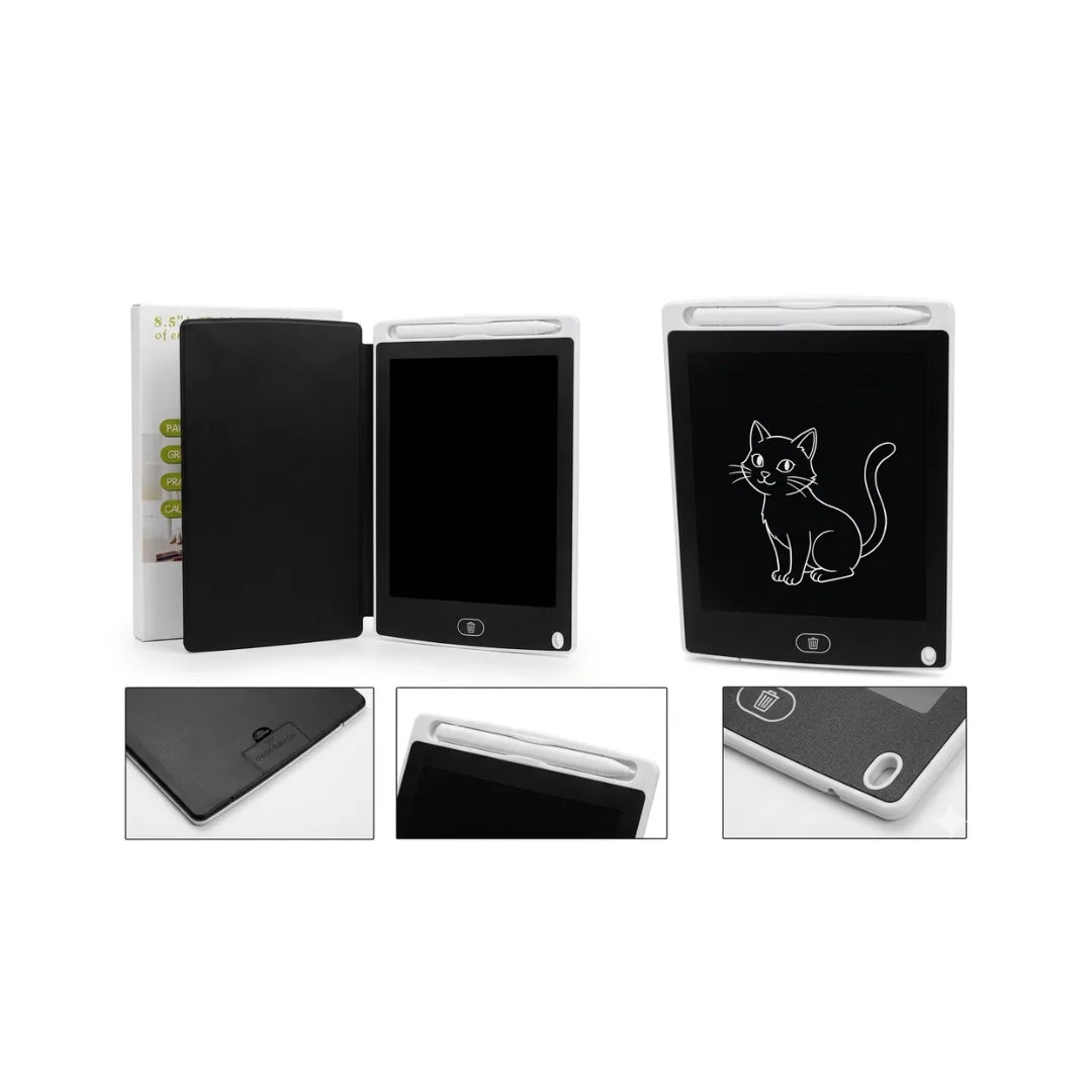 8.5 Inch LCD Writing Tablet - Reusable Drawing & Handwriting Pad for Kids