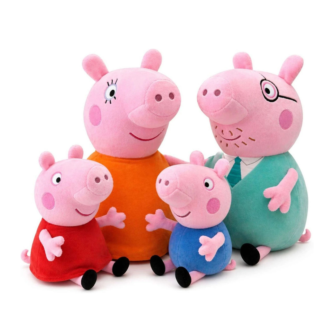 Rolex Peppa Pig Family Plush Soft Toy Small Stuffed Character for Kids (3+ Years)