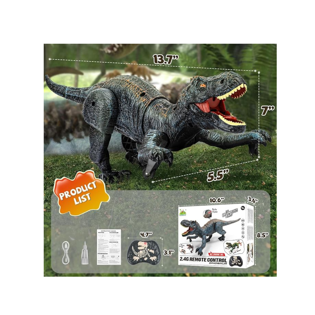 R/C Dinosaur Mist Spraying T-REX