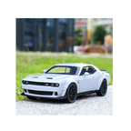 Toy rush Dodge Challenger SRT Hellcat Die-Cast Model Car (1:24 Scale) RANDOM COLOUR AS PER AVAILABILITY (3+ Years)