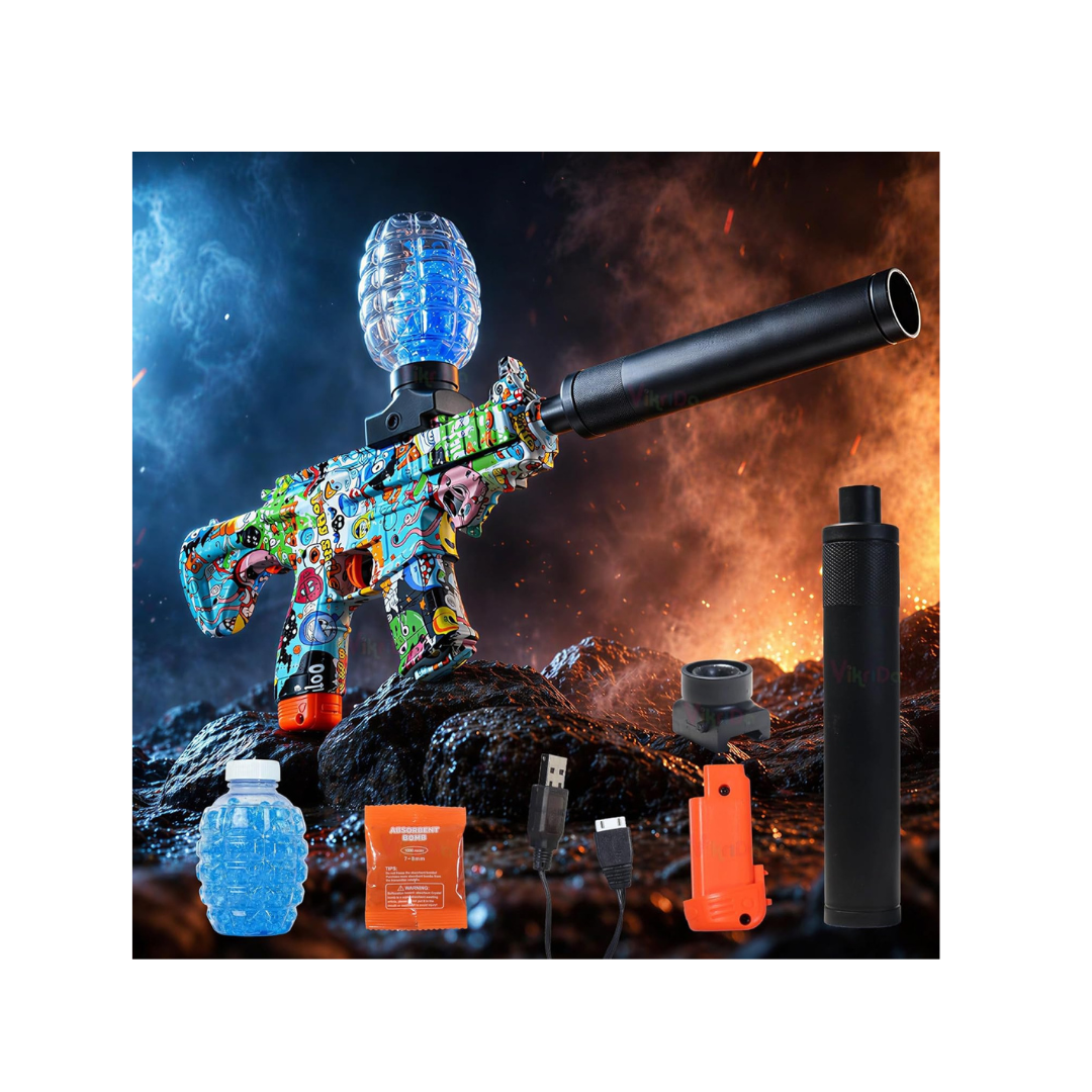 Electric Gel Ball Blaster (M416 Style / Graffiti Edition)