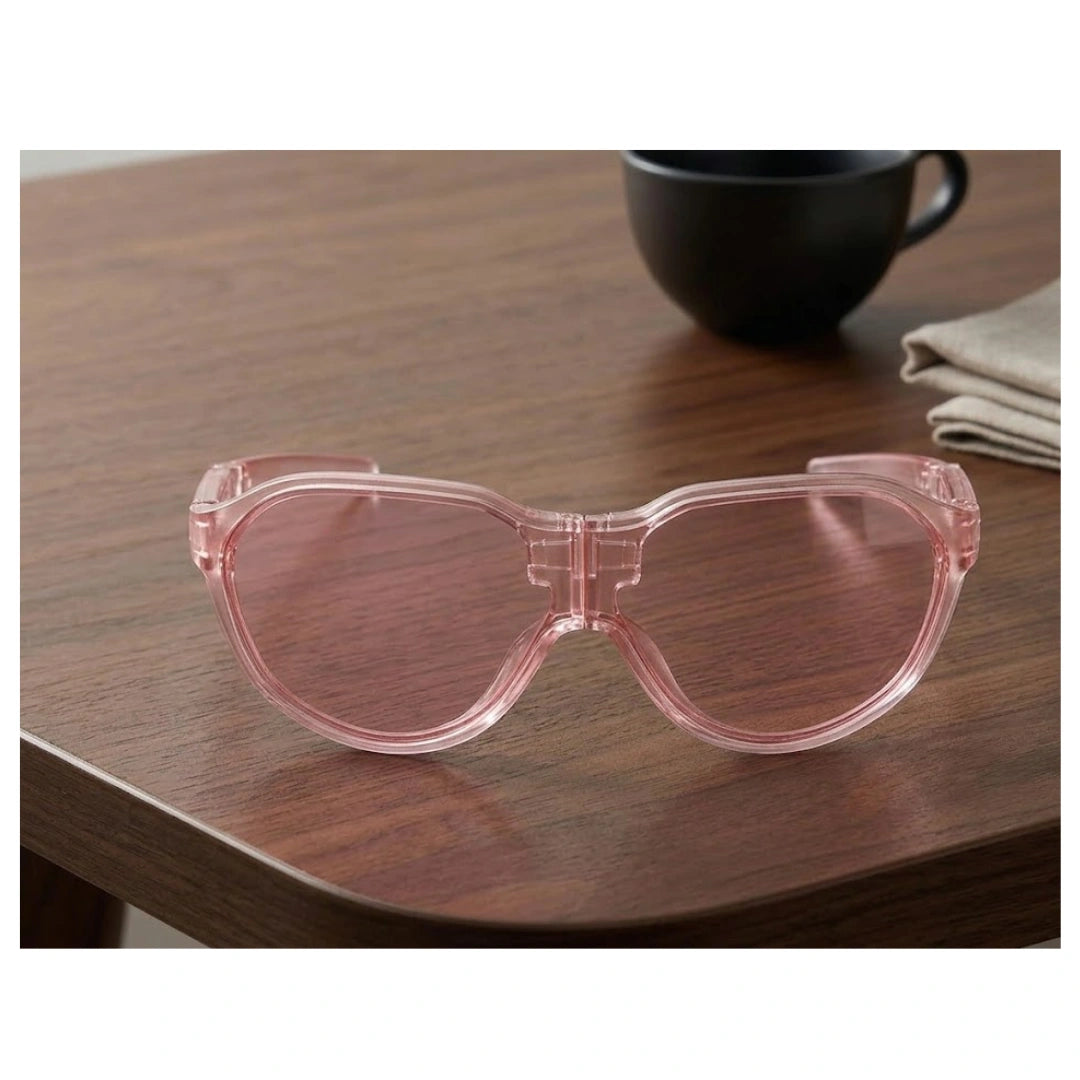 Oversized Y2K Shield Sunglasses - UV Protection, Women & Men