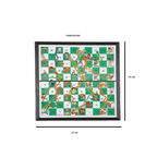 JB Impex Foldable Magnetic Snakes & Ladders Board Game – Portable Family Travel Game 3+ Years