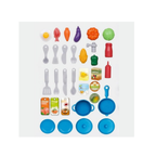 Mini Chef Toy Kitchen Set with 46 Pieces by Maxi Toys (Ages 3+)