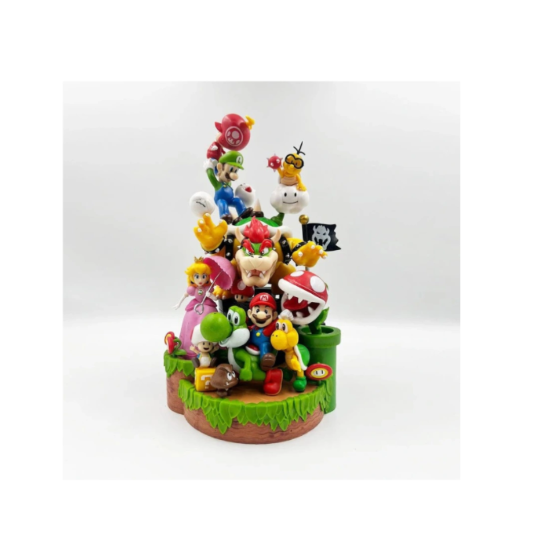 JB Super Mario Figurine, Collectable Characters(3+Years)