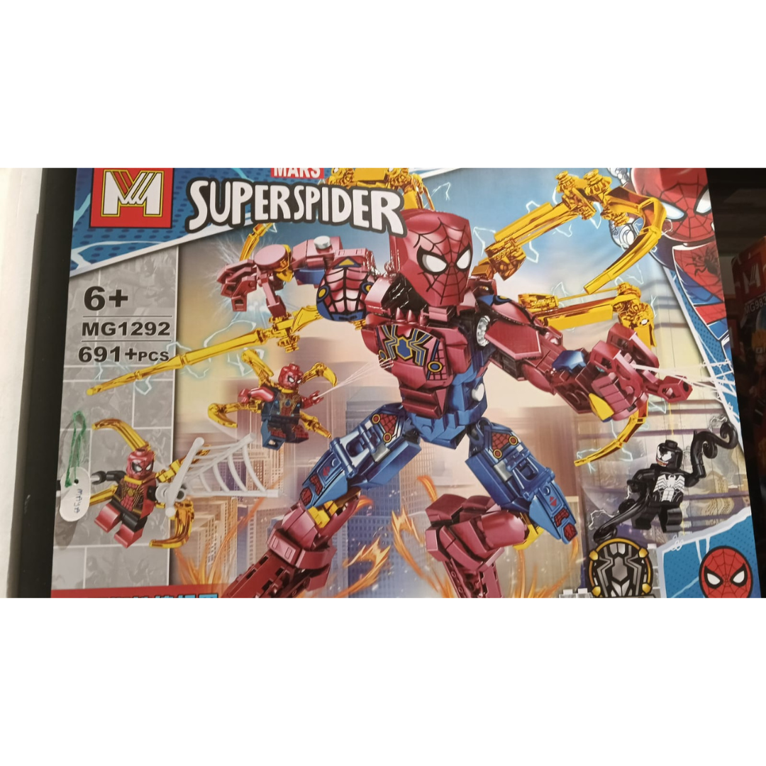 JB Impex Super Spider Building Block Set for Kids (Age 6+ Years)
