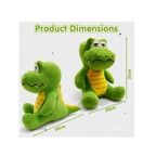 Rolex Cute Alligator Plush Toy (Everyday Comfort Companion) 3-12 Years