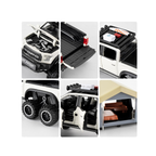 6-Channel Die-Cast Construction Dump Truck Toy Set with Accessories (1:27 Scale)