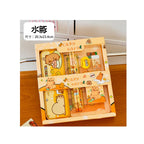 Kawaii Stationery Gift Set - Pencils, Eraser, Ruler & Fun Accessories