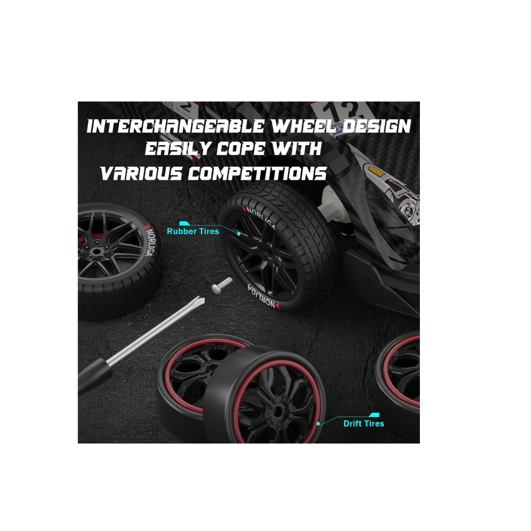 Toy Rush Scale RC Drift Car High-Speed 4WD Racing & Drifting Fun for Kids