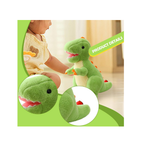 Rolex Cartoon Dinosaur Plush Toy – Soft Green Stuffed Animal for Kids 3+ Years