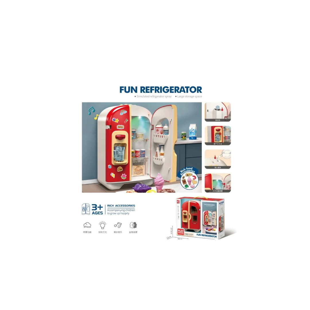 Toy Rush Mini Dollhouse Refrigerator Toy for Kids, Age 3+, Random Colour as per Availability