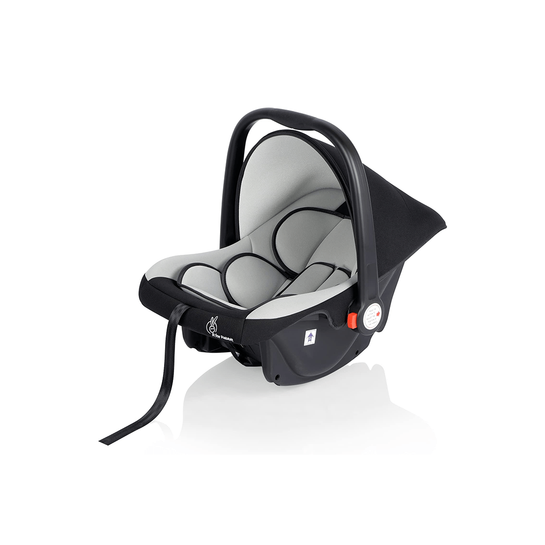 R for Rabbit Other Gears R for Rabbit Picaboo 4 in 1 Multipurpose Baby Carry Cot Cum Car Seat, Removable & Washable Cover, 3 Point Safety Belt, 4 position handle adjustment (0 - 15 Months)