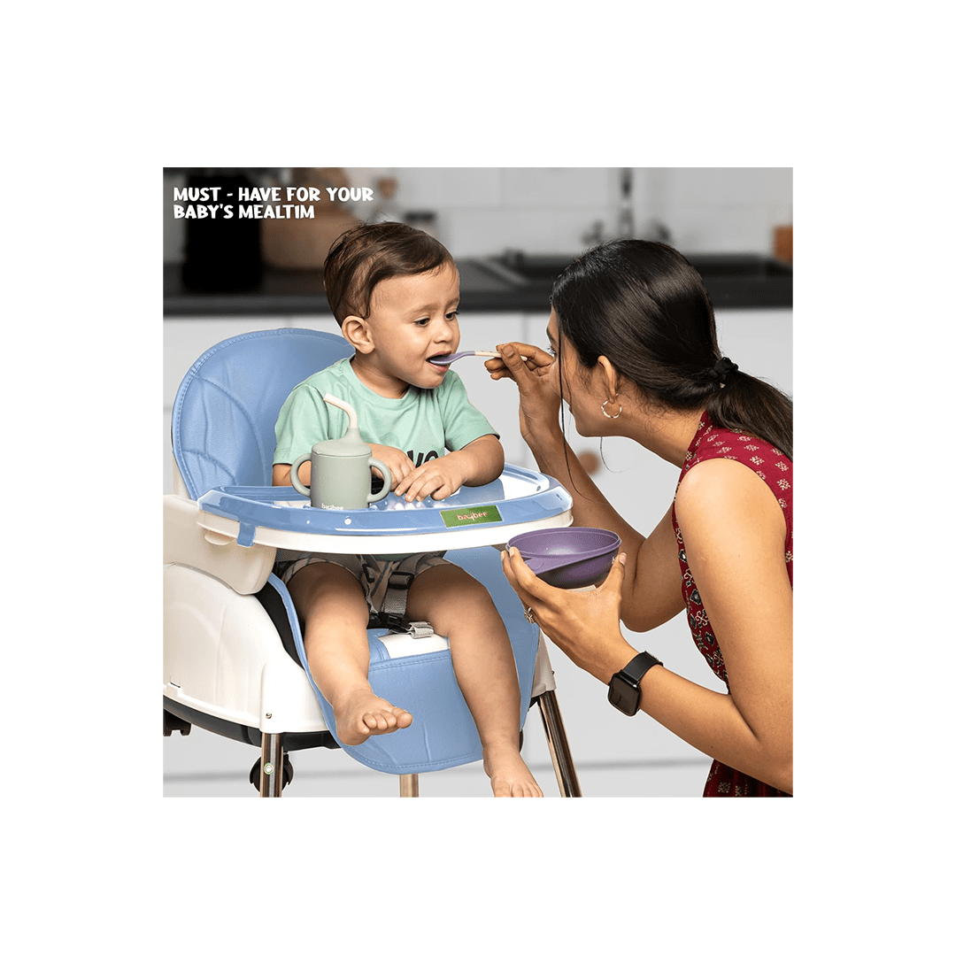 Baybee Other Gears Baybee 4 in 1 Nora Convertible High Chair for kids with Adjustable Height, Safety Belt and Cushion