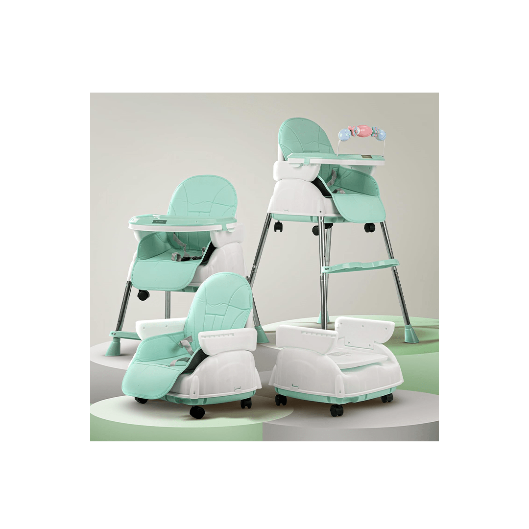 Baybee Other Gears Baybee 4 in 1 Nora Convertible High Chair for kids with Adjustable Height, Safety Belt and Cushion