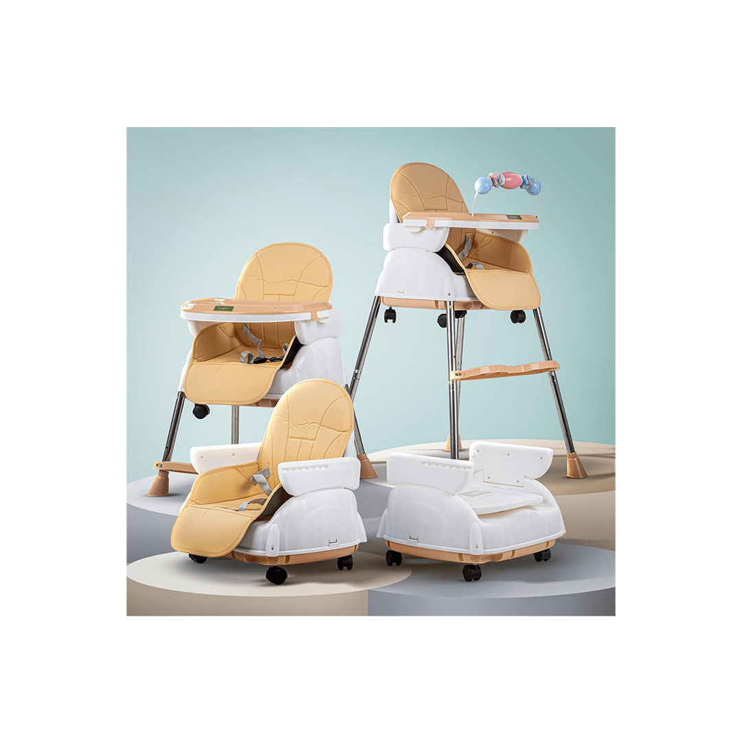 Baybee Other Gears Baybee 4 in 1 Nora Convertible High Chair for kids with Adjustable Height, Safety Belt and Cushion