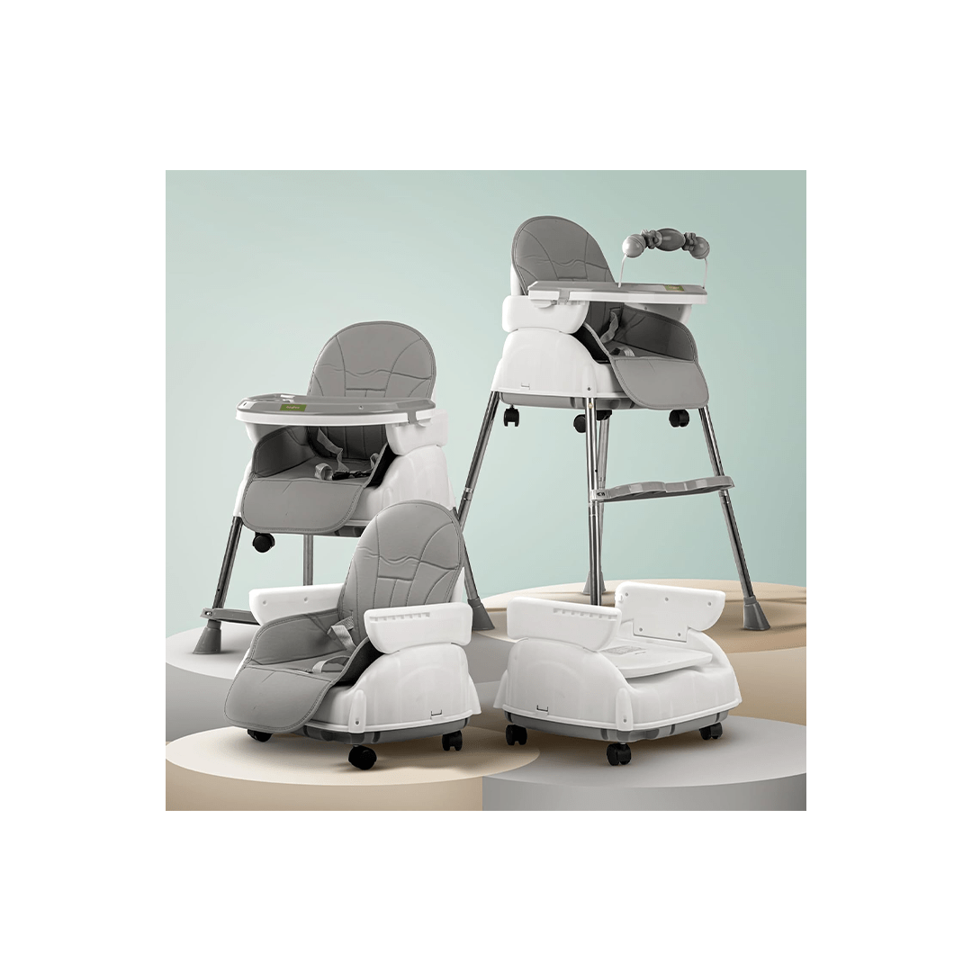 Baybee Other Gears Baybee 4 in 1 Nora Convertible High Chair for kids with Adjustable Height, Safety Belt and Cushion