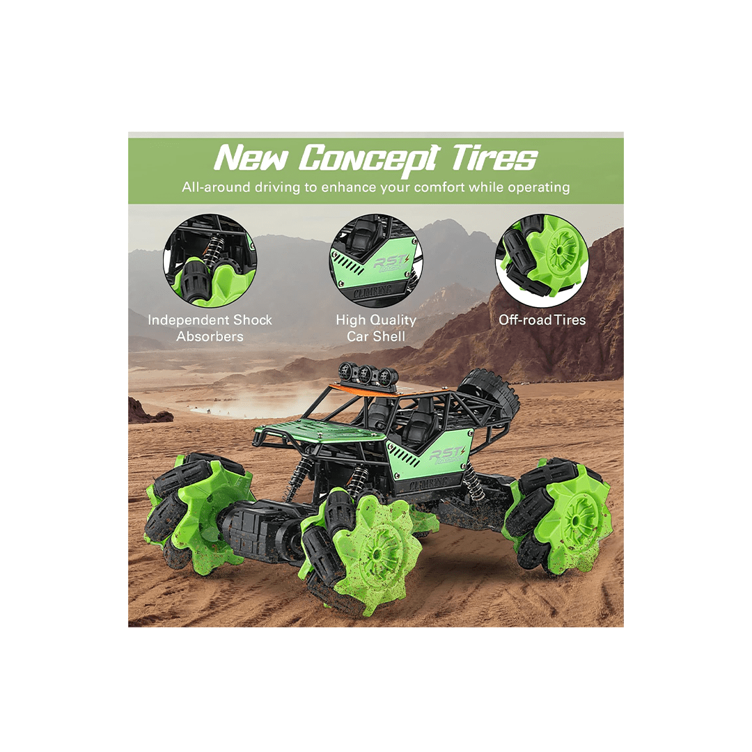 Baan Toys Toys Baan Toys All-Terrain Remote Control Car Toy 4WD For Kids (6 Years+)