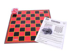 Educational Strategy Game Collection with Game Board, Dice & Playing Pieces