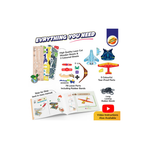 Airplane Launcher STEM Kit – Build & Launch 3 Model Planes