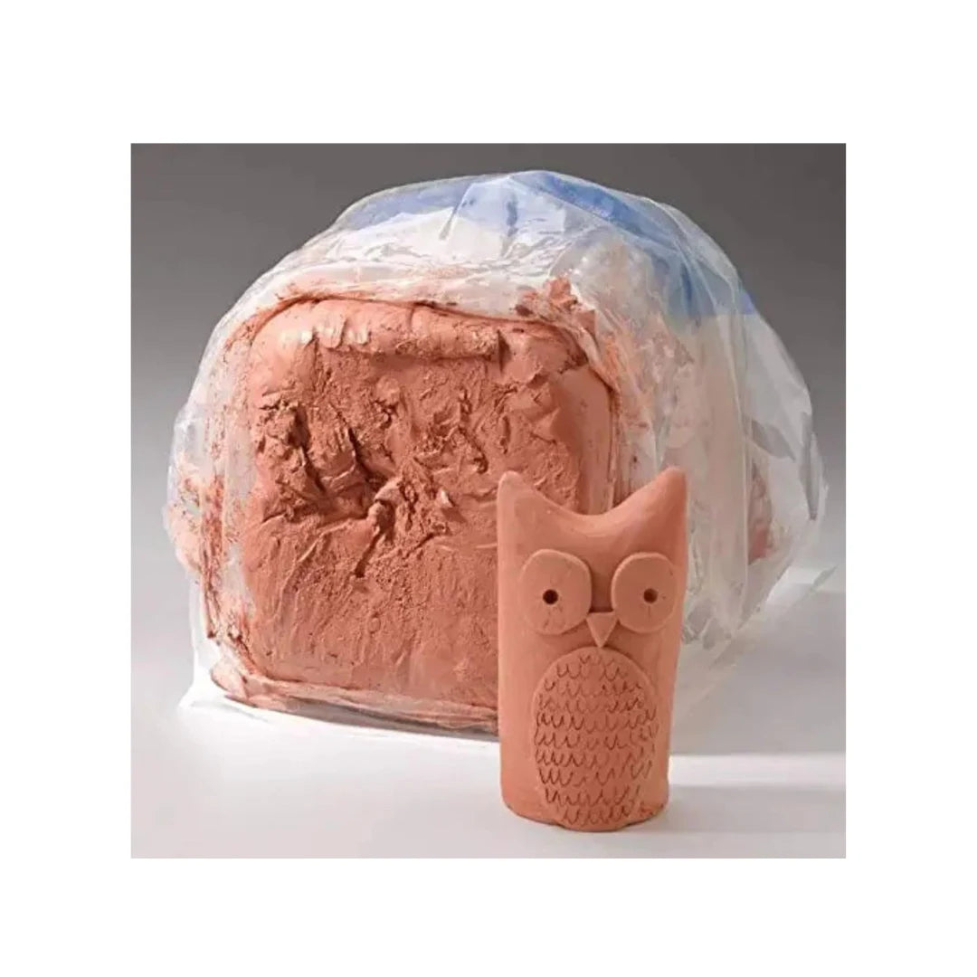 Brown Terracotta Air Dry Clay 500g - Natural Modelling Clay, DIY & Crafts