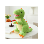 Rolex Cartoon Dinosaur Plush Toy – Soft Green Stuffed Animal for Kids 3+ Years