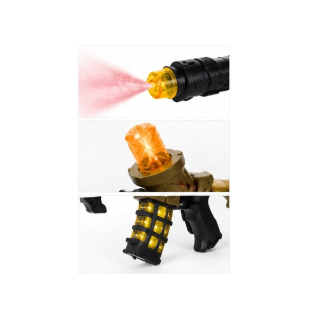 Toy Rush Spray Vibrating Electric Gun with Lights & Sound (3Years+)