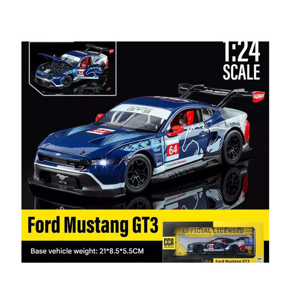 CCA Original Licensed 1:24 Diecast product – BMW M4 DTM, Lamborghini Revuelto, Aventador SVJ 63 & Ford Mustang GT3