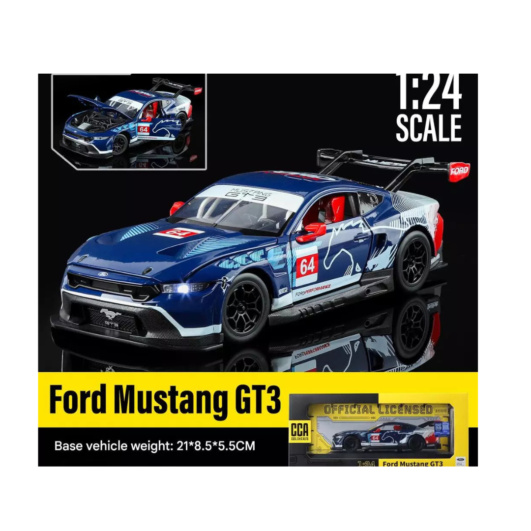 CCA Original Licensed 1:24 Diecast product – BMW M4 DTM, Lamborghini Revuelto, Aventador SVJ 63 & Ford Mustang GT3