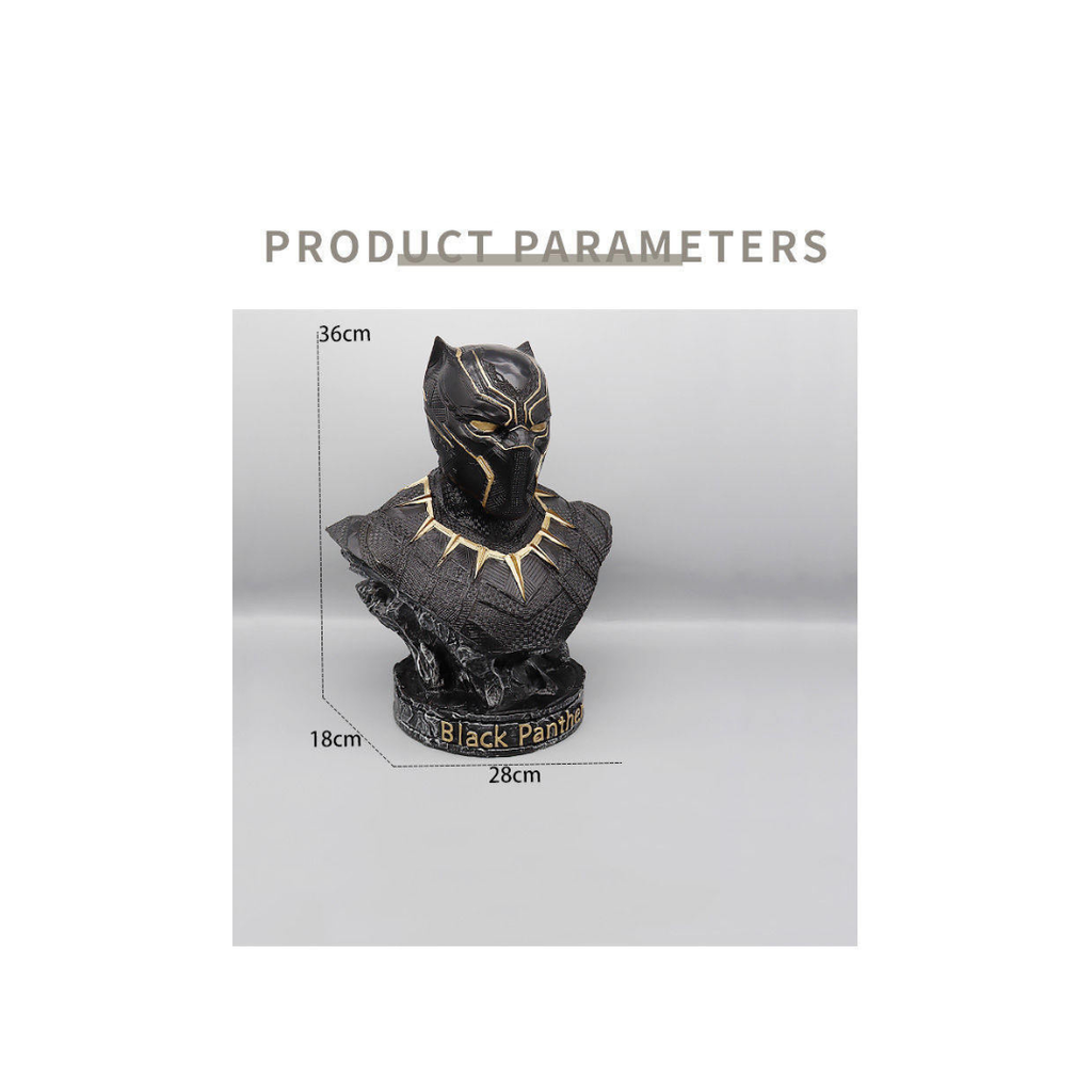JB Impex Black Panther Miniature Collectible Figure Random Colour as per Availability Age 14+ Years