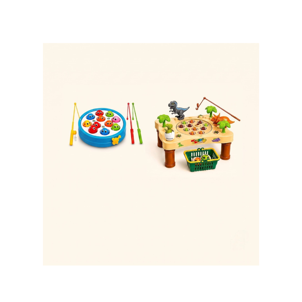 Dinosaur Electric Rotation Fishing Game