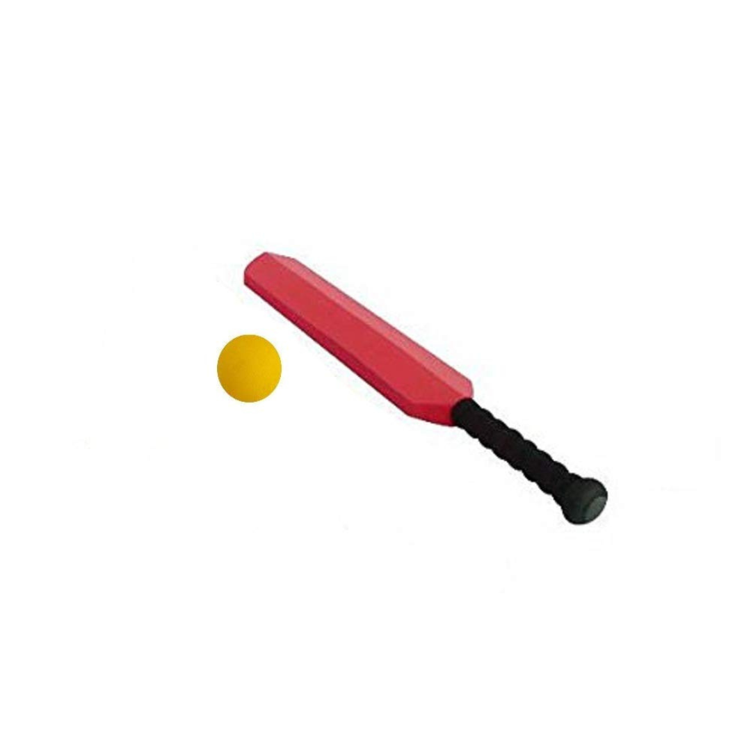 JB Impex Kids Cricket Bat with Ball Toy Set Random Colour as per Availability Age 3+ Years