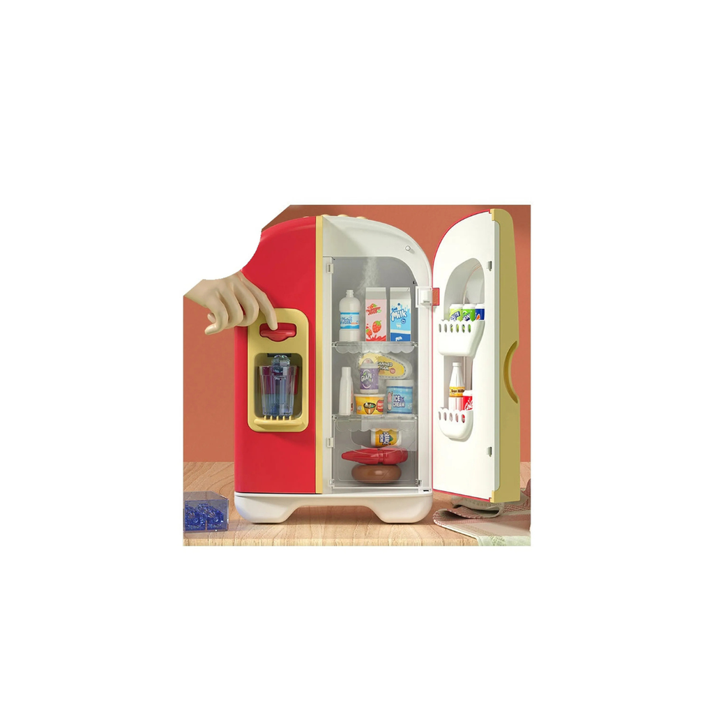 Toy Rush Mini Dollhouse Refrigerator Toy for Kids, Age 3+, Random Colour as per Availability