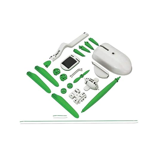 6-in-1 Educational Hybrid Solar Energy Kit – DIY Solar Powered Model Building Set