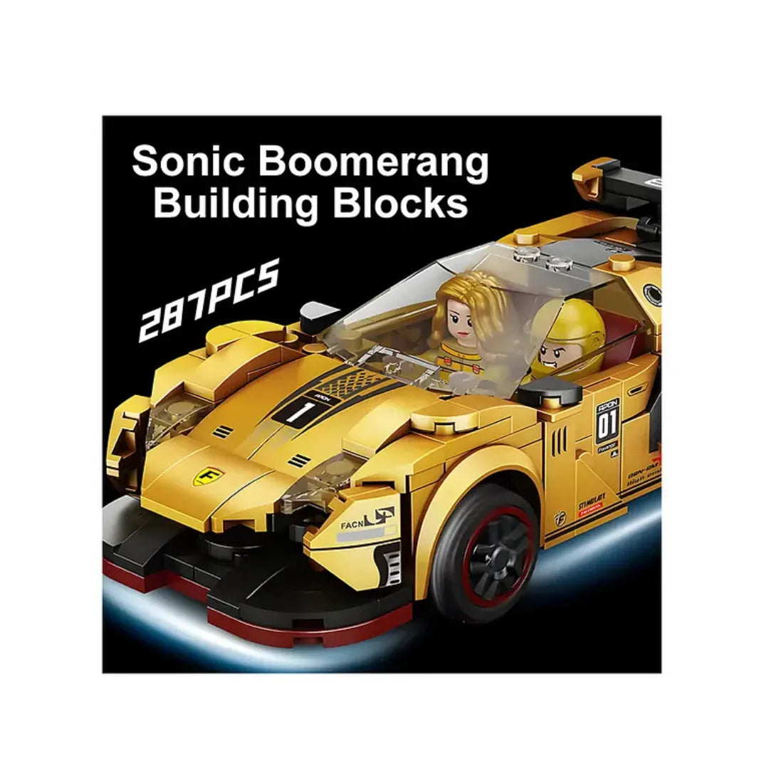 TY Sports Car Racing Model Building Blocks Construction Toy Creative Toy-29