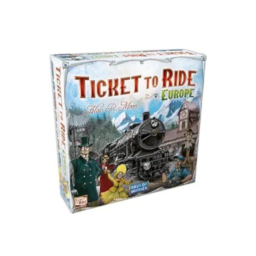 JB Impex Ticket to Ride Europe Board Game – Strategic Railway Adventure & Route-Building Family Board Game (8+ Years)