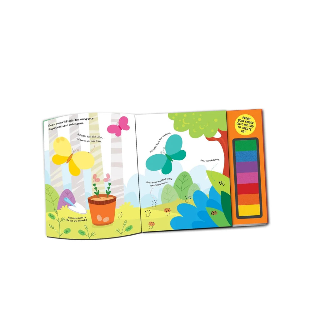FINGUR PRINT ART - GARDEN