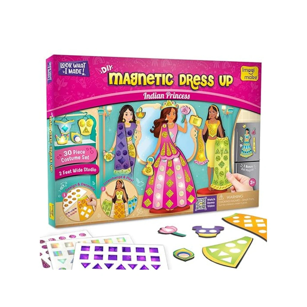 MG02 Magnetic Dress Up - Indian Princess ]849