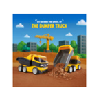 Funskool MOLTO Dumper Truck Toy, Construction Vehicle for Kids, Pretend Play Toy, Age 3+