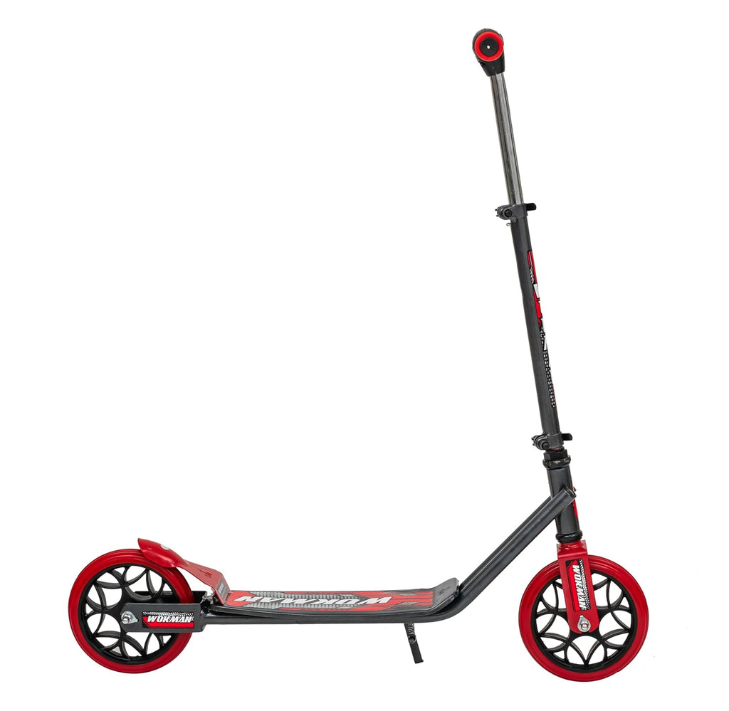 Foldable Kick Scooter for Kids | Height Adjustable, 2 Wheels, Rear Brake | Toys for 3+ Year Old Boys & Girls, Max Weight 50kg