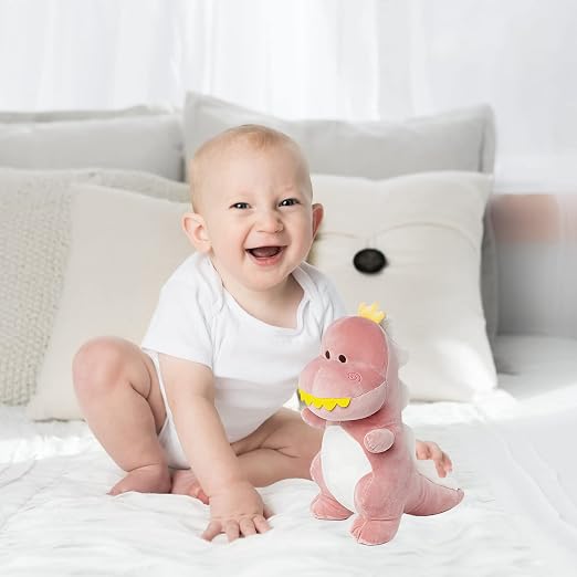 Cute T-Rex Dinosaur Plush Toy for Kids | Super Soft Stuffed Dinosaur Pillow and Gift