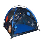Foldable Indoor Play Tent House for Kids featuring Mesh Roof & Curtain Door 120x120x100cm