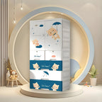 Ovya Kids Clothing Wardrobe with shelf and Drawers ( 70×38×156 CM )