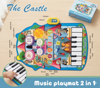 Cartoon Children's Animal Jazz Drum Set Educational Multifunctional Music Carpet Piano Music Mat