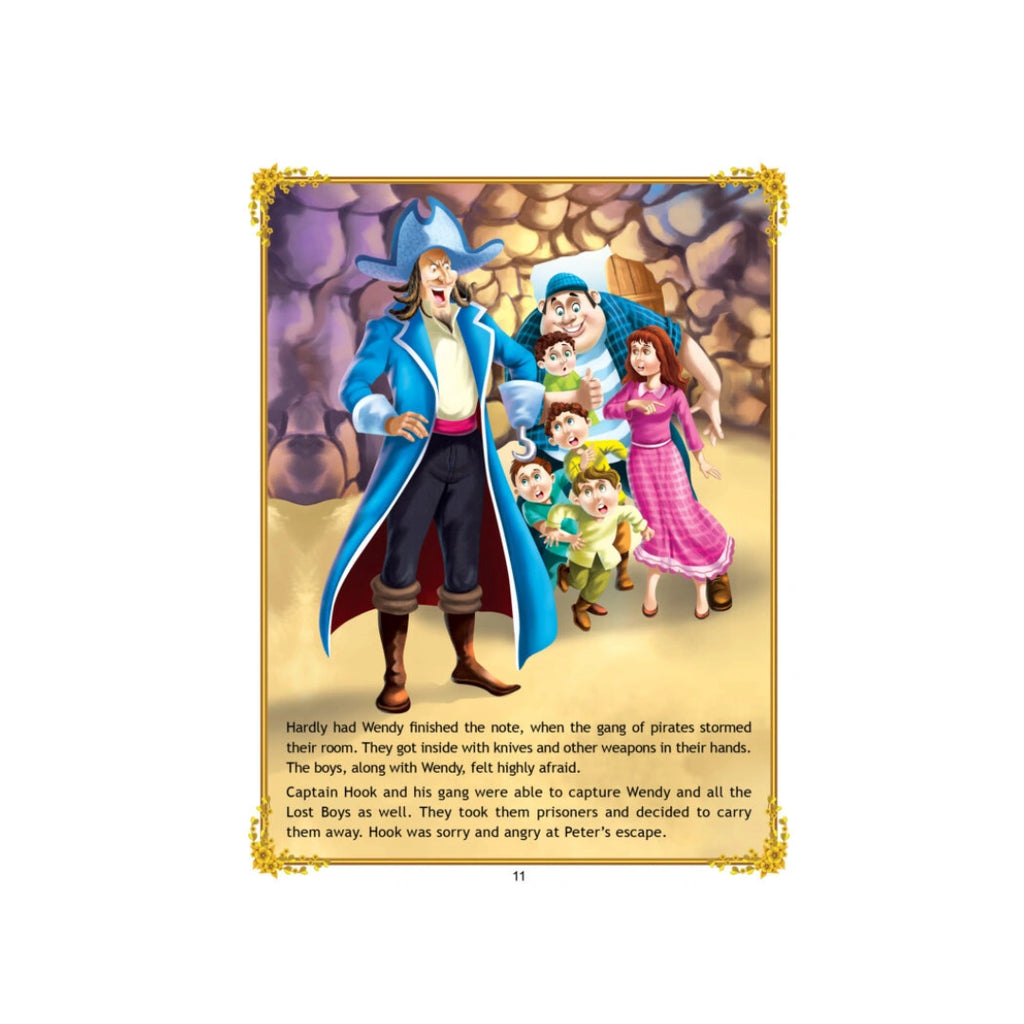 Dreamland Peter Pan Fairy Tale Book, Uncle Moon’s Magical Illustrated Journey to Neverland with Peter Pan, Wendy and Tinker Bell (4 Years+)