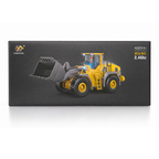 Remote Control Construction Wheel Loader Toy with Alloy Bucket & Rechargeable Battery