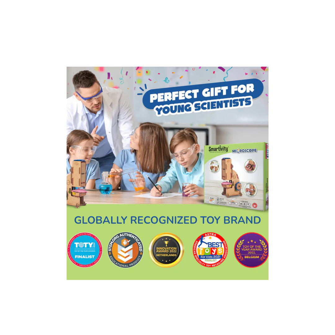 Smartivity Microscope | 8-14 years | DIY STEM Construction Toy